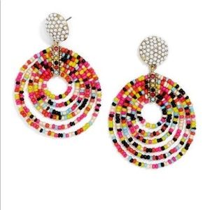 Bauble Bar Clover Drop Earrings